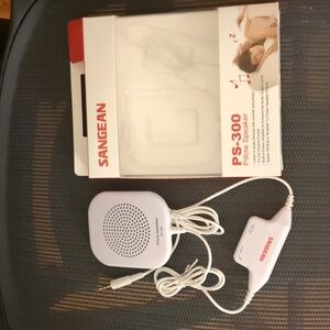Sangean PS-300 Pillow Speaker with In-line Volume Control opened